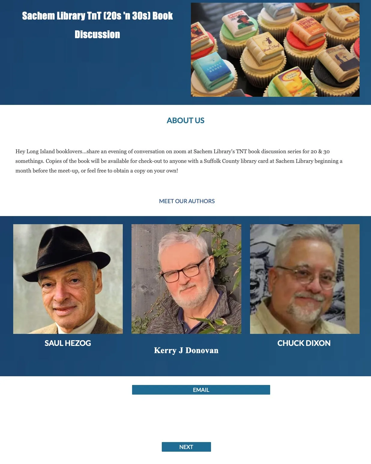 Jackie's portfolio of past Author Spotlights