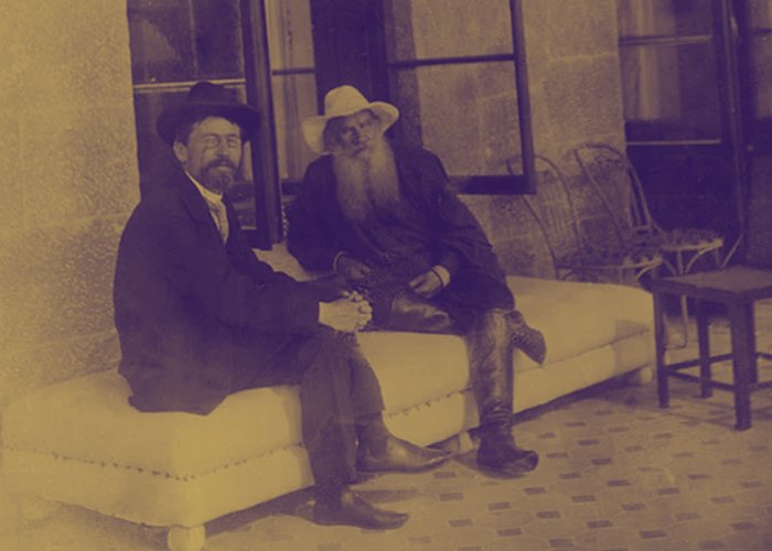 An exercise in literary ventriloquism between Chekhov and Tolstoy