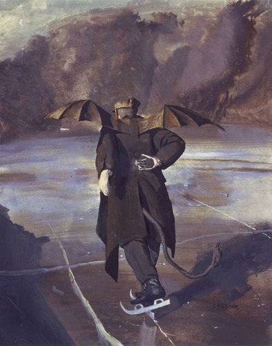 When Hell freezes over and Tolstoy learns to skate
